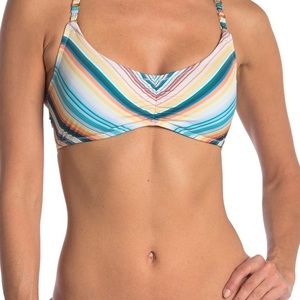 Blur The Line Ring Swim Bralette